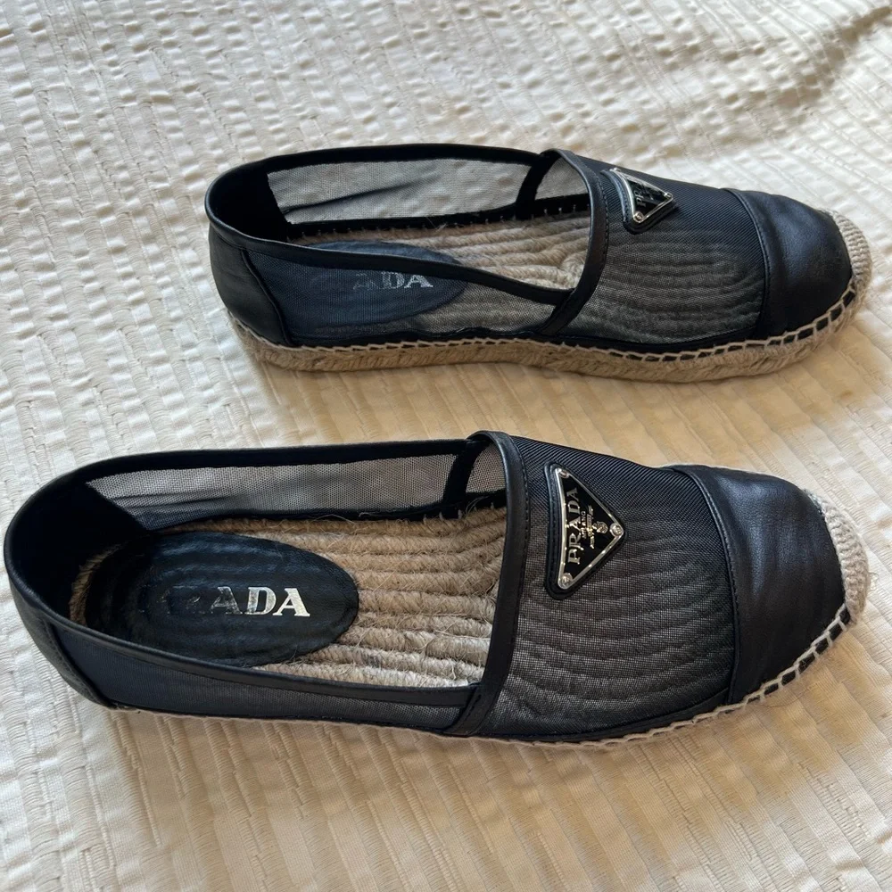 Prada Black Espadrilles - Picture 3 of 5